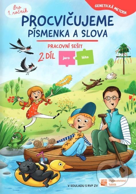 Levně Procvičujeme písmenka a slova 2 Jaro/Léto (Genetická metoda) - kniha z kategorie 1. stupeň