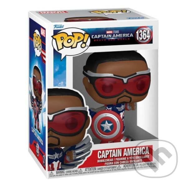 Levně Funko POP Marvel: Captain America: Brave New World - Captain America #1364