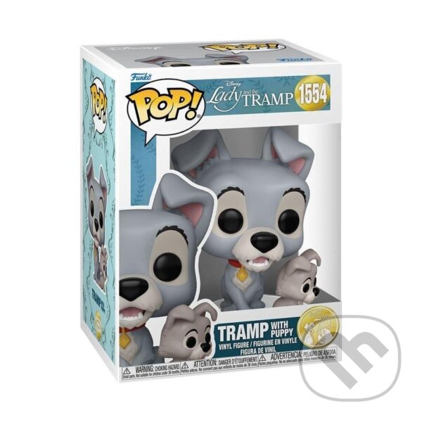 Levně Funko POP Disney: Lady and the Tramp - Tramp with Puppy #1554