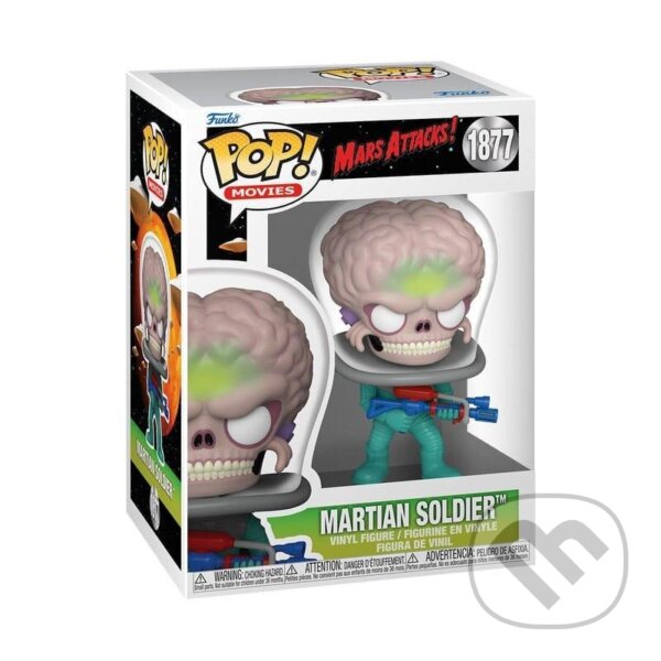 Levně Funko POP Movies: Mars Attacks! - Martian Soldier #1877