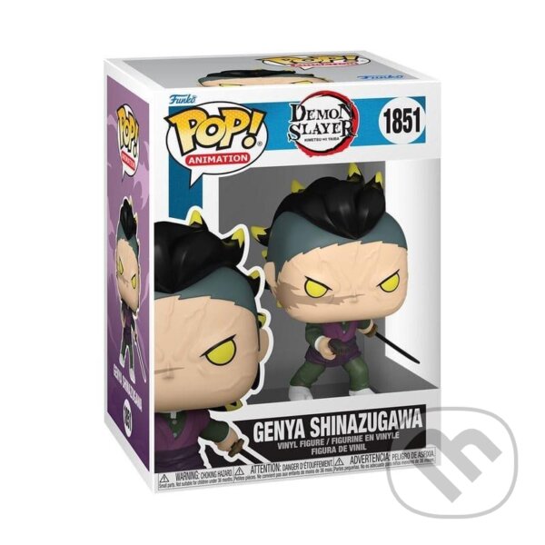 Levně Funko POP Animation: Demon Slayer - Genya Shinazugawa #1851