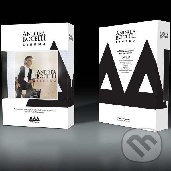 Levně Andrea Bocelli: Cinema (Acces All Areas Edition)