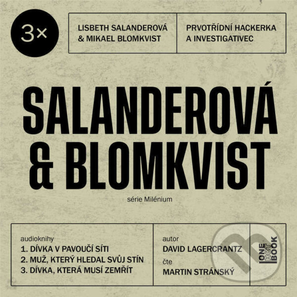 Kniha 3x Salanderová & Blomkvist #2