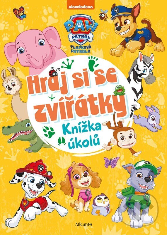 Levně Tlapková patrola: Hraj si se zvířátky (Knížka aktivit) - kniha z kategorie Hravé úlohy
