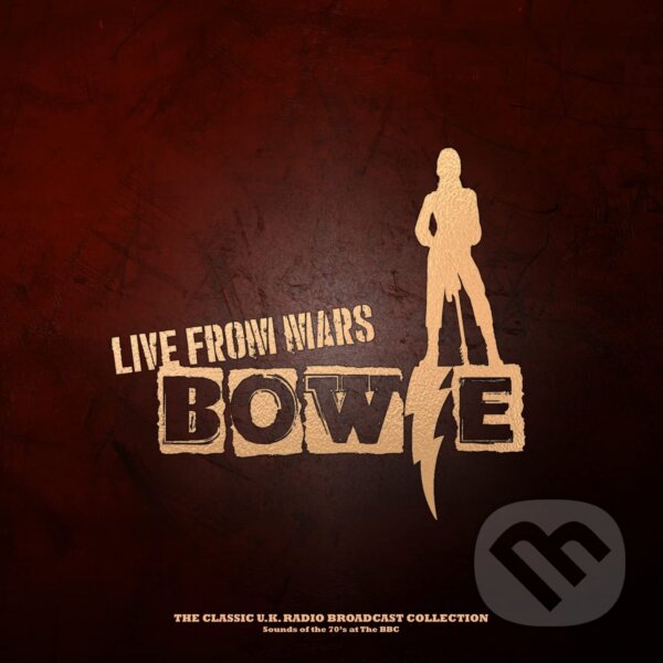 Hudební CD: David Bowie:  Live From Mars - Sounds Of The 70S At The Bbc (Red) LP (Fermata CZ)