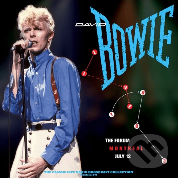 Kniha David Bowie: Live At The Forum Montreal 1983 (Green/Black Splatter) LP