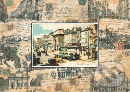 Puzzle: Pohľadnica z Paríža (Jumbo). Jumbo