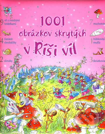 Kniha: 1001 obrázkov skrytých v Ríši víl (Gillian Dohertyová). Junior, 2006