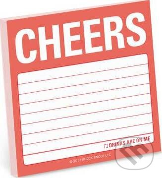 Levně Cheers Sticky Note