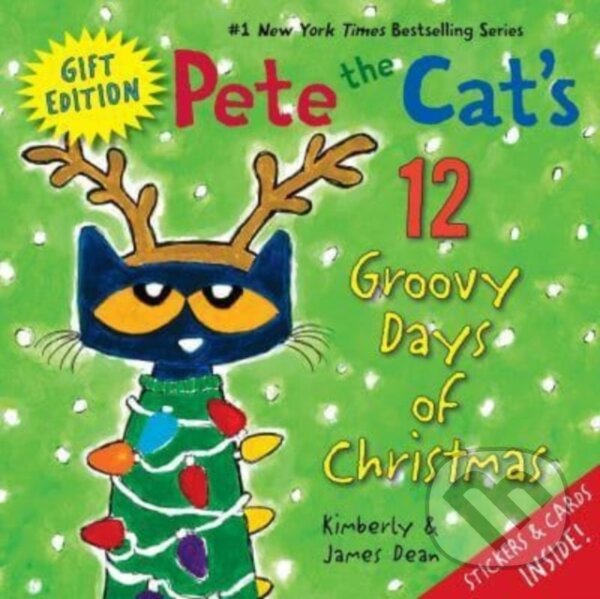 Kniha Pete the Cat's 12 Groovy Days of Christmas Gift Edition