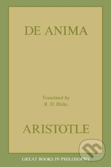 Levně De Anima - Aristotle - kniha z kategorie Filozofia