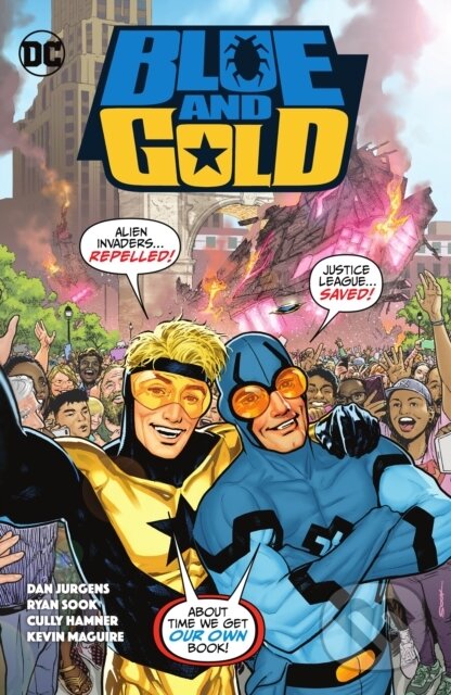 Levně Blue & Gold - Dan Jurgens, Ryan Sook - kniha z kategorie Komiksy
