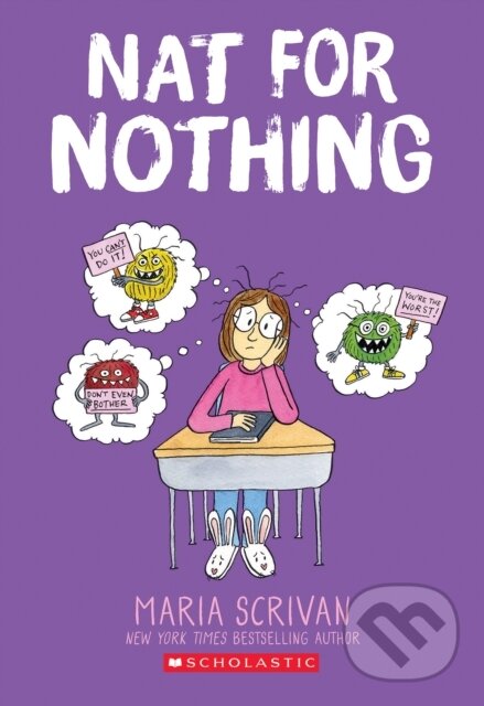 Levně Nat for Nothing: A Graphic Novel (Nat Enough #4) - Maria Scrivan