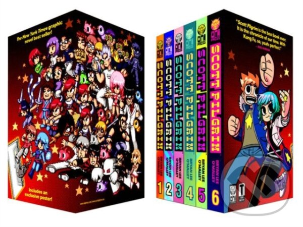 Kniha: Scott Pilgrim Precious Little Slipcase Collection (Bryan Lee O'Malley). Oni Press, 2024