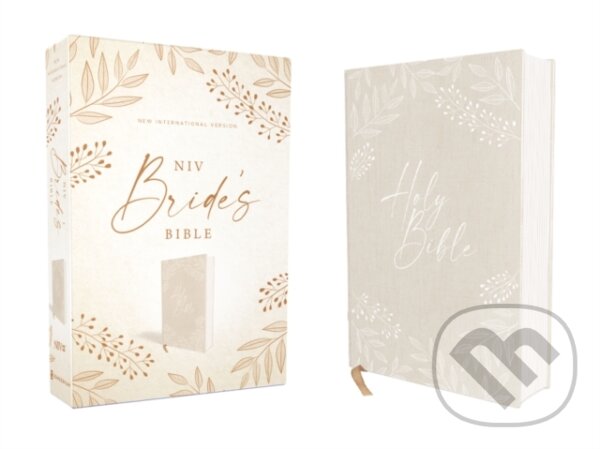 NIV, Bride's Bible, Cloth over Board, Cream, Red Letter, Comfort Print