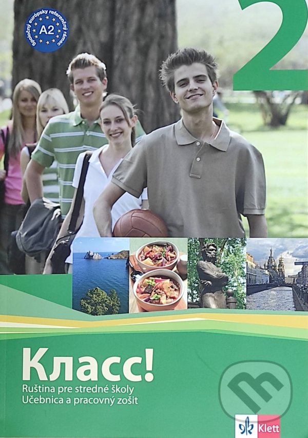 Levně Klass 2 - Ruština pre stredné školy (Učebnica + pracovný zošit) - kniha z kategorie Jazykové učebnice a slovníky