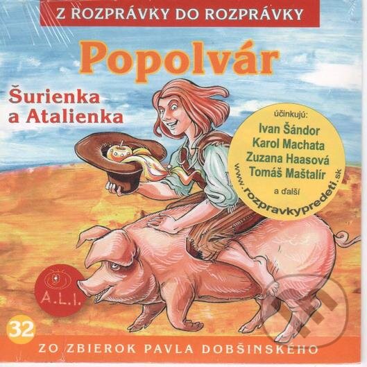 Levně Popolvár, Šurienka a Atalienka - Božena Čahojová - audiokniha z kategorie Rozprávky