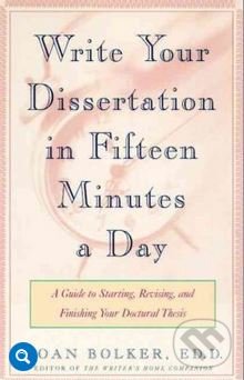 Kniha Writing Your Dissertation in Fifteen Minutes a Day