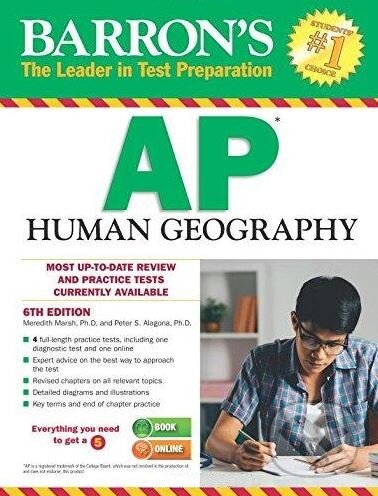 Kniha: Barron's AP Human Geography (Meredith Marsh a Peter S. Alagona). Barrons Educational Series, 2016