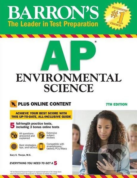 Levně Barron's AP Environmental Science - Gary S. Thorpe - kniha z kategorie Humanitné a spoločenské vedy