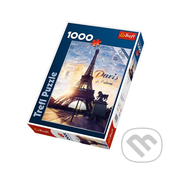 Levně Svitanie v Paríži - puzzle z kategorie Mestá a stavby
