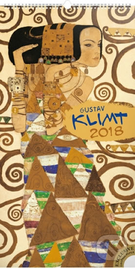 Kalendář nástěnný 2018 - Gustav Klimt, Presco Group, 2017