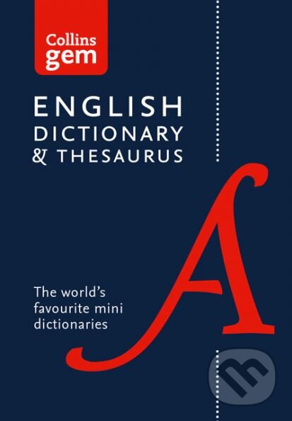 Levně Collins Gem English Dictionary and Thesaurus - kniha z kategorie Jazykové učebnice a slovníky
