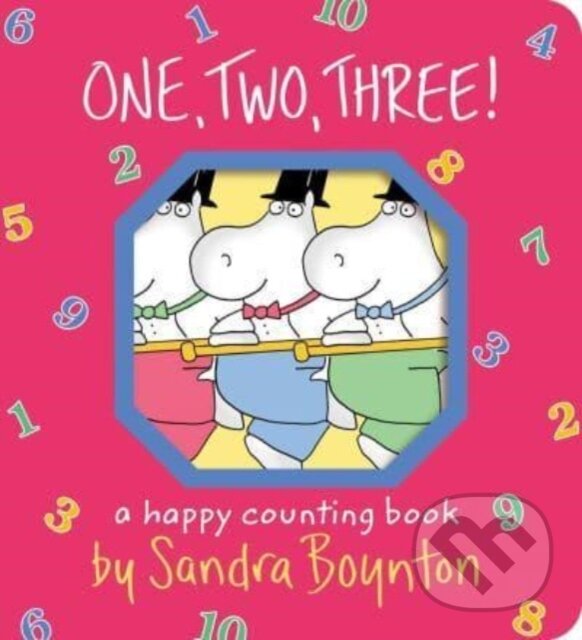 Kniha: One, Two, Three! (Sandra Boynton)