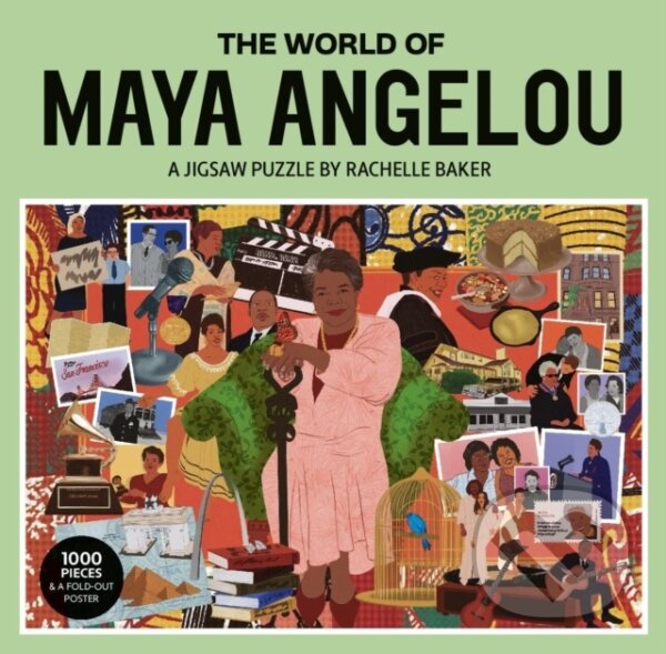 Levně The World of Maya Angelou - puzzle z kategorie Multi puzzle