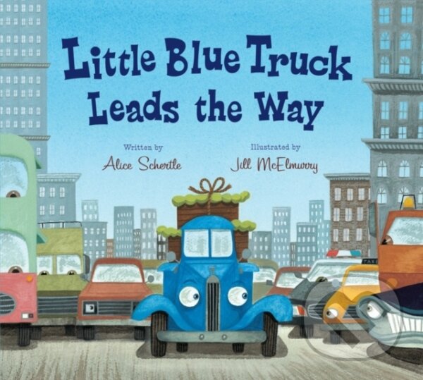 Kniha Little Blue Truck Leads the Way Padded Board Book