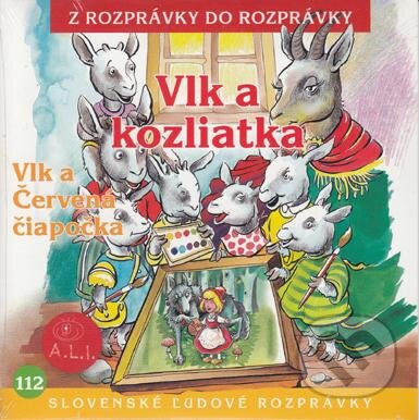 Levně Vlk a kozliatka, Vlk a Červená čiapočka - Dušan Brindza - audiokniha z kategorie Rozprávky