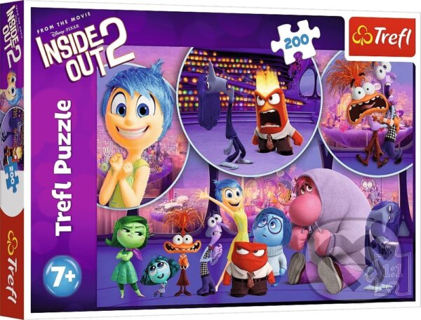 Levně V hlavě 2: Dětské emoce - puzzle z kategorie 60 – 300 dielikov