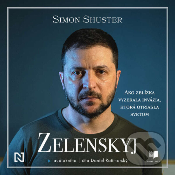 Audiokniha: Zelenskyj (Simon Shuster). Publixing a N Press, 2025