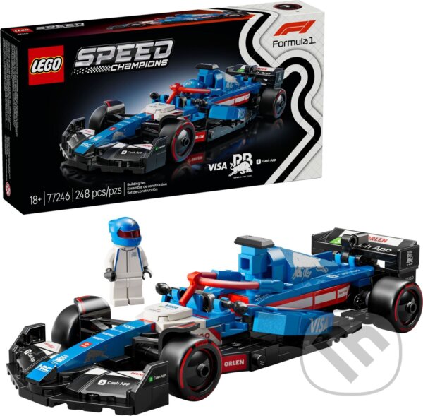 Levně LEGO® Speed Champions 77246 Závodní auto Visa Cash RB VCARB 01 F1® - hra z kategorie Speed Champions