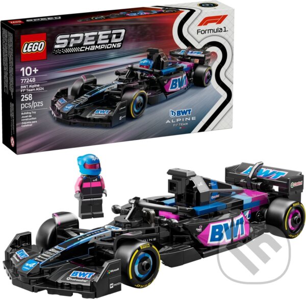 Levně LEGO® Speed Champions 77248 Závodní auto BWT Alpine F1® Team A524 - hra z kategorie Speed Champions
