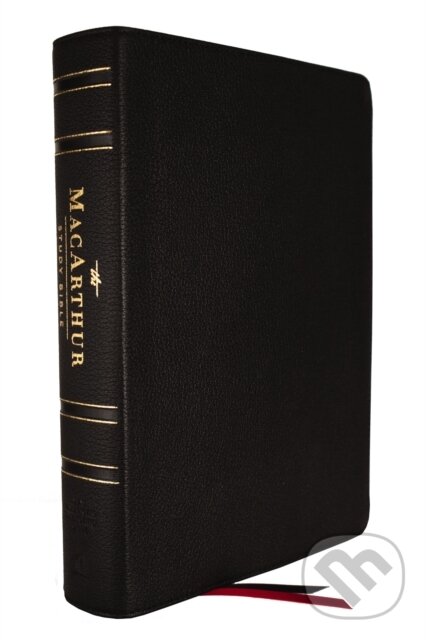 Levně NASB, MacArthur Study Bible, 2nd Edition, Genuine Leather, Black, Comfort Print - kniha z kategorie Filozofia