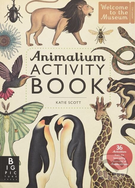 Levně Animalium Activity Book - Katie Scott - kniha z kategorie Chov zvierat