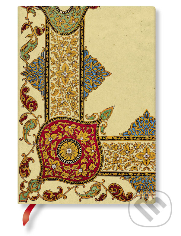 Paperblanks - zápisník Visions of Paisley Ivory Kraft, Paperblanks, 2017