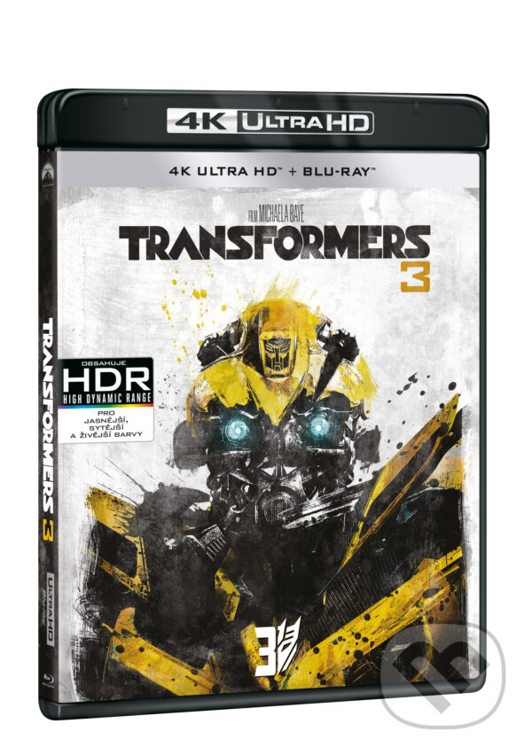Levně Transformers 3 Ultra HD Blu-ray (UHD + BD) - Michael Bay - film z kategorie Sci-fi