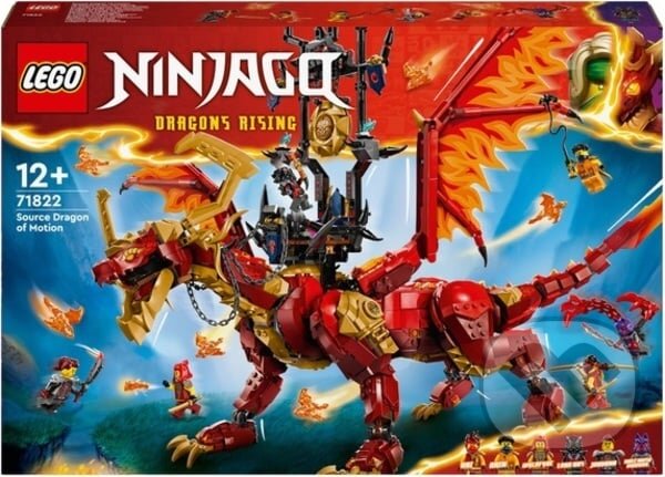 Společenská hra: LEGO® NINJAGO® 71822 Zdrojový drak pohybu (LEGO). LEGO, 2025