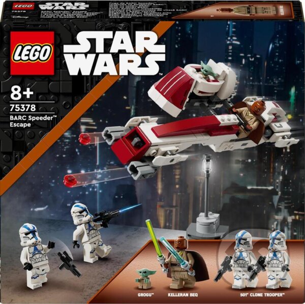 Spoločenská hra: LEGO® Star Wars™ 75378 Útek na spídri BARC (LEGO). LEGO, 2025