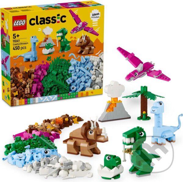 Levně LEGO® Classic 11041 Kreatívne dinosaury - hra z kategorie Classic