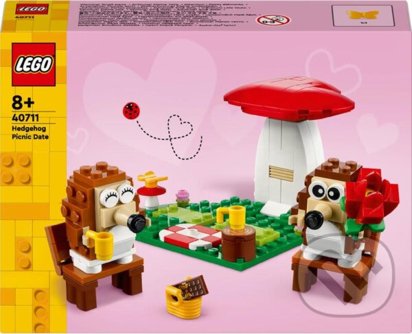 Spoločenská hra: LEGO® Iconic 40711 Ježkovia na pikniku (LEGO). LEGO, 2025