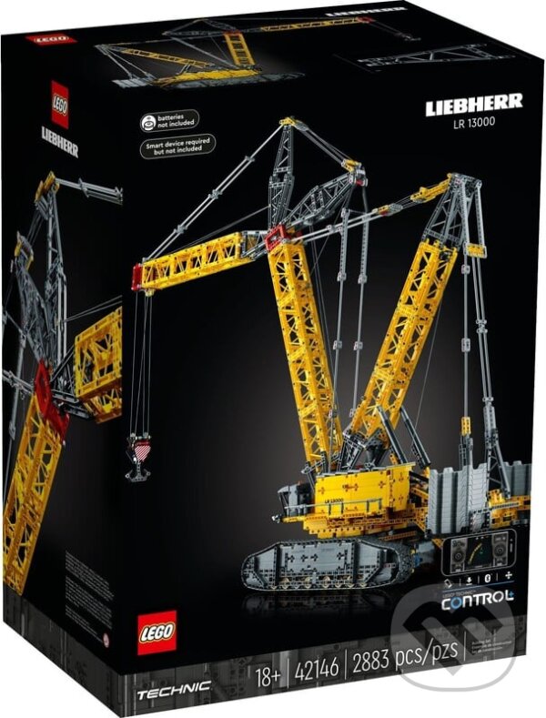 Spoločenská hra: LEGO® Technic 42146 Pásový žeriav Liebherr LR 13000 (LEGO)