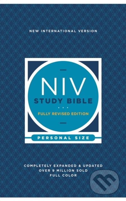 Levně NIV Study Bible, Fully Revised Edition (Study Deeply. Believe Wholeheartedly.), Personal Size, Paperback, Red Letter, Comfort Print