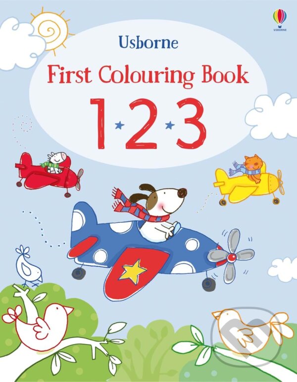 Levně First Colouring Book 123 - Jessica Greenwell - kniha z kategorie Naučné knihy