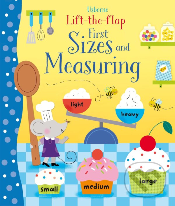 Lift-the-flap first sizes and measuring Usborne Publishing
