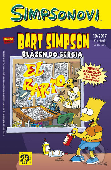 Levně Bart Simpson: Blázen do Sergia (10/2017) - Matt Groening - kniha z kategorie Komiksy