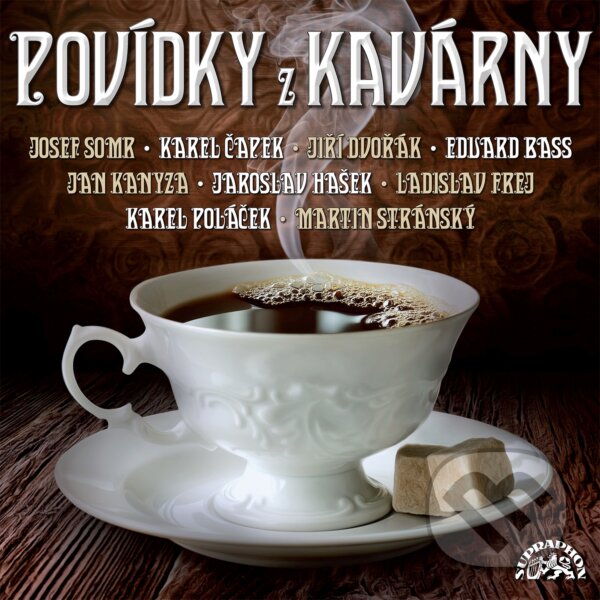 Audiokniha: Povídky z kavárny (Eduard Bass, Jaroslav Hašek, Karel Čapek a Karel Poláček). Supraphon, 2017