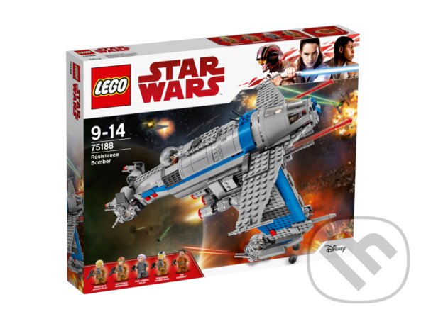 LEGO Star Wars 75188 Bombardér Odporu, LEGO, 2017